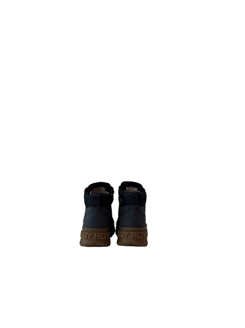 Scarpe Stringate con suola a carrarmato blu TOMMY HILFIGER | 331570316800